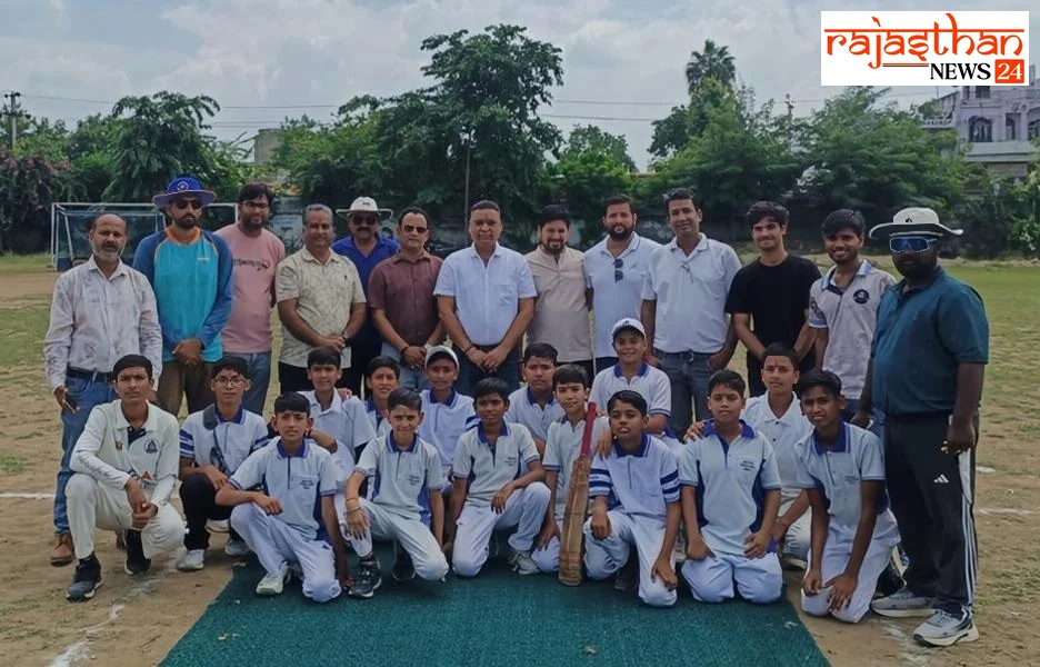 मावली में 70वीं जिला स्तरीय अंडर-14 क्रिकेट प्रतियोगिता का भव्य आगाज, 46 टीमों के 736 खिलाड़ी ले रहे हिस्सा