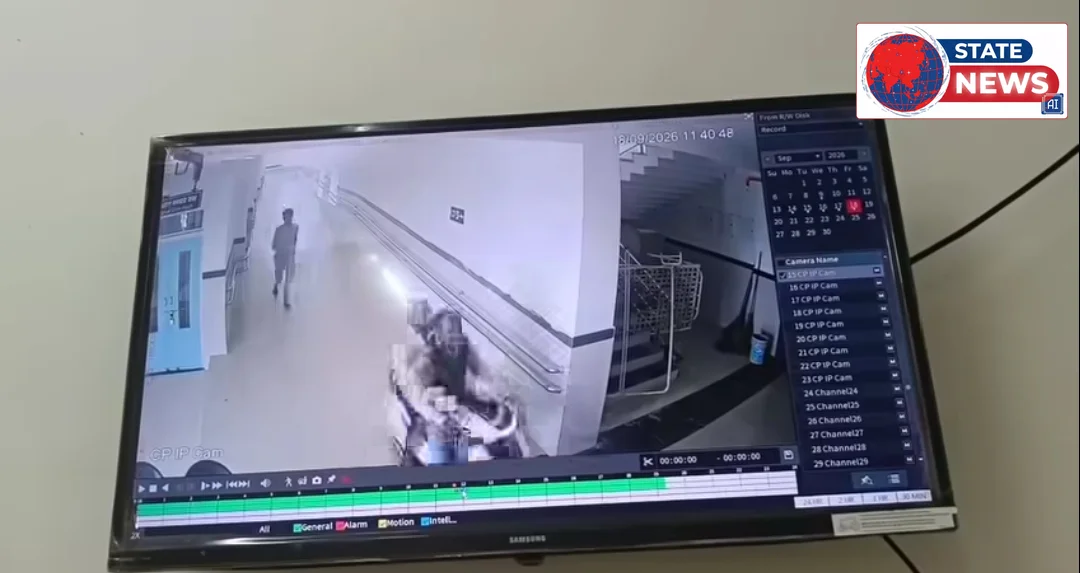 मरीजों के रैंप पर भाजपा नेता की दौड़ी ई-स्कूटी, CCTV में कैद हुआ मामला;टीकमगढ़/खरगापुर। सामुदायिक स्वास्थ्य केंद्र खरगापुर में बुजुर्गों, 