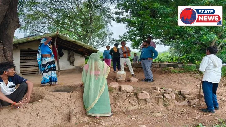 पन्ना जिले के ग्राम हनुमतपुर में पुनर्वास पैकेज की अतिरिक्त राशि के वितरण हेतु सर्वे कार्य हुआ शुरू