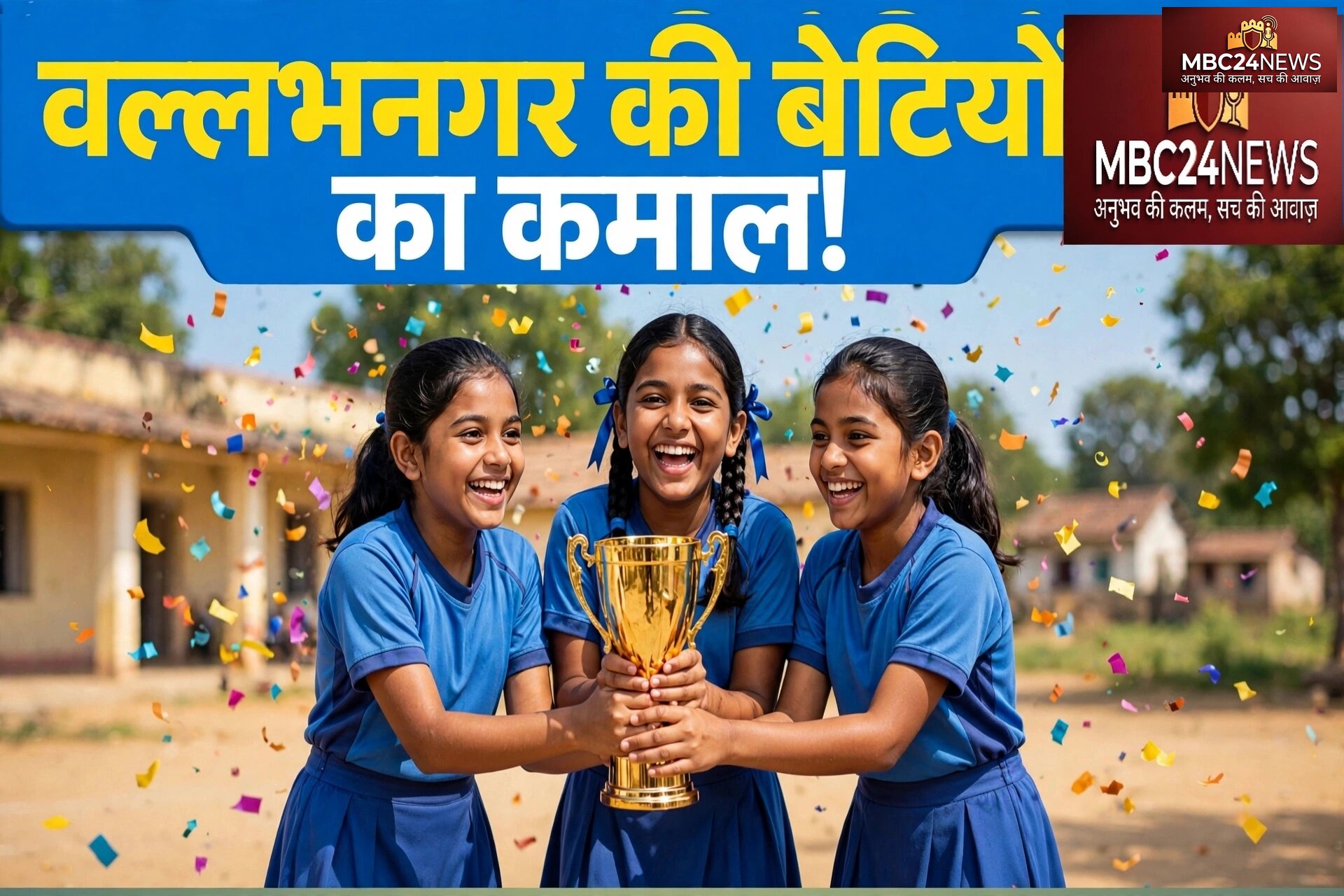 वल्लभनगर की बेटियों ने किया कमाल!