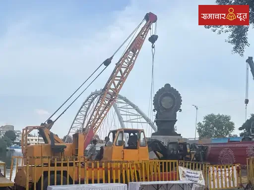 भोपाल में गणेश मूर्तियों के विसर्जन की तैयारी:7 घाट पर 13 क्रेन, 12 पोकलेन, 184 गोताखोर तैनात; रास्तों में लगाई 1665 लाइट