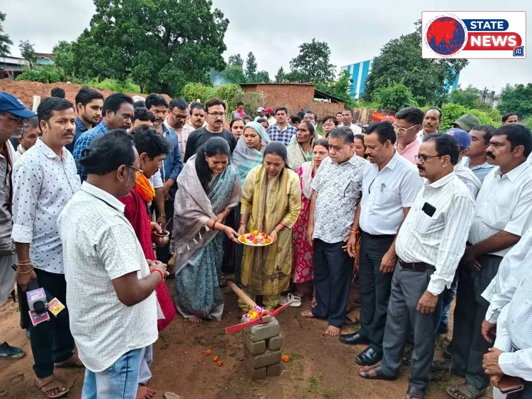 उमरिया जिले के बिरसिंहपुर पाली में स्थित ग्राम बरबसपुर में   3 करोड़70 लाख रुपए की लागत से बनने वाले 50 सीटर बालक व 50 सीटर बालिका छात्रावास