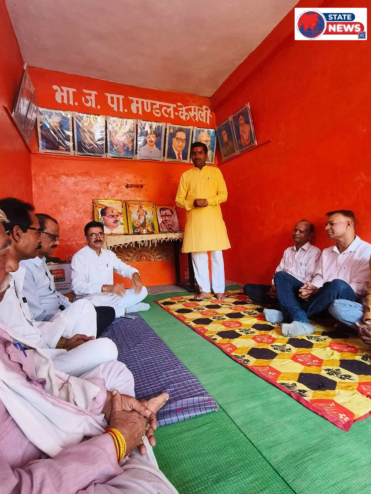 भाजपा मंडल केसली कार्यालय में मनाई गई पंडित दीनदयाल उपाध्याय की जन्म जयंती, वक्ताओं ने किया ‘एकात्म मानववाद’ का स्मरण