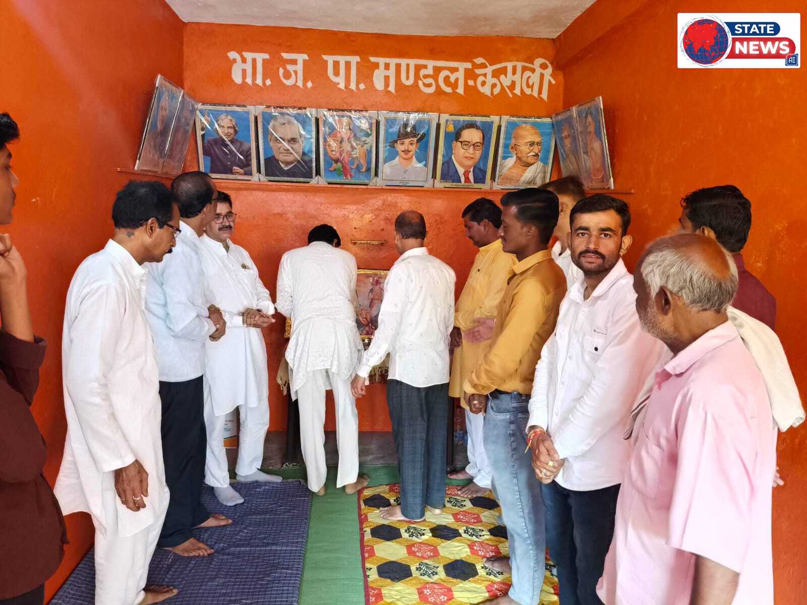 भाजपा मंडल केसली कार्यालय में मनाई गई पंडित दीनदयाल उपाध्याय की जन्म जयंती, वक्ताओं ने किया ‘एकात्म मानववाद’ का स्मरण