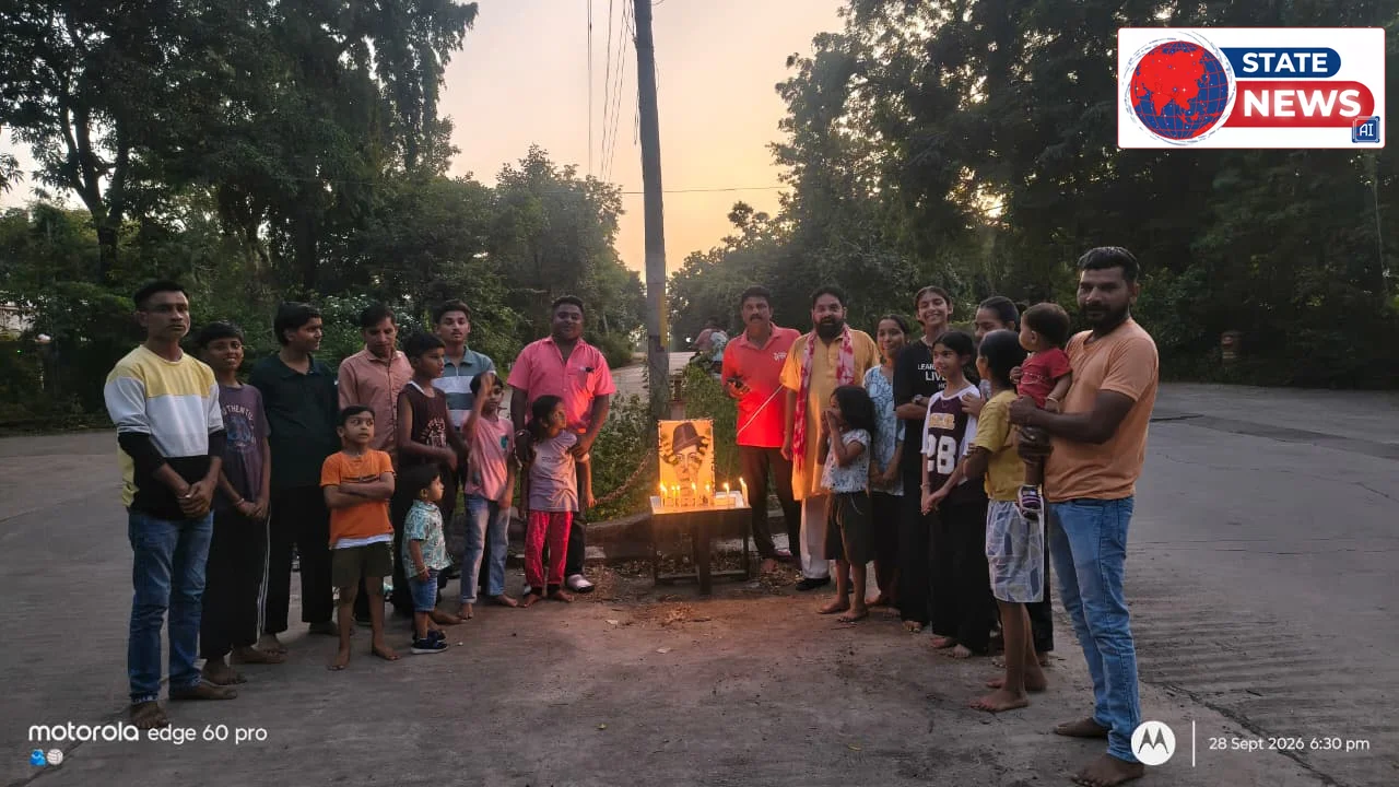 नेपानगर में भगत सिंह की 119वीं जयंती मनाई गई वार्ड क्रमांक 2 में