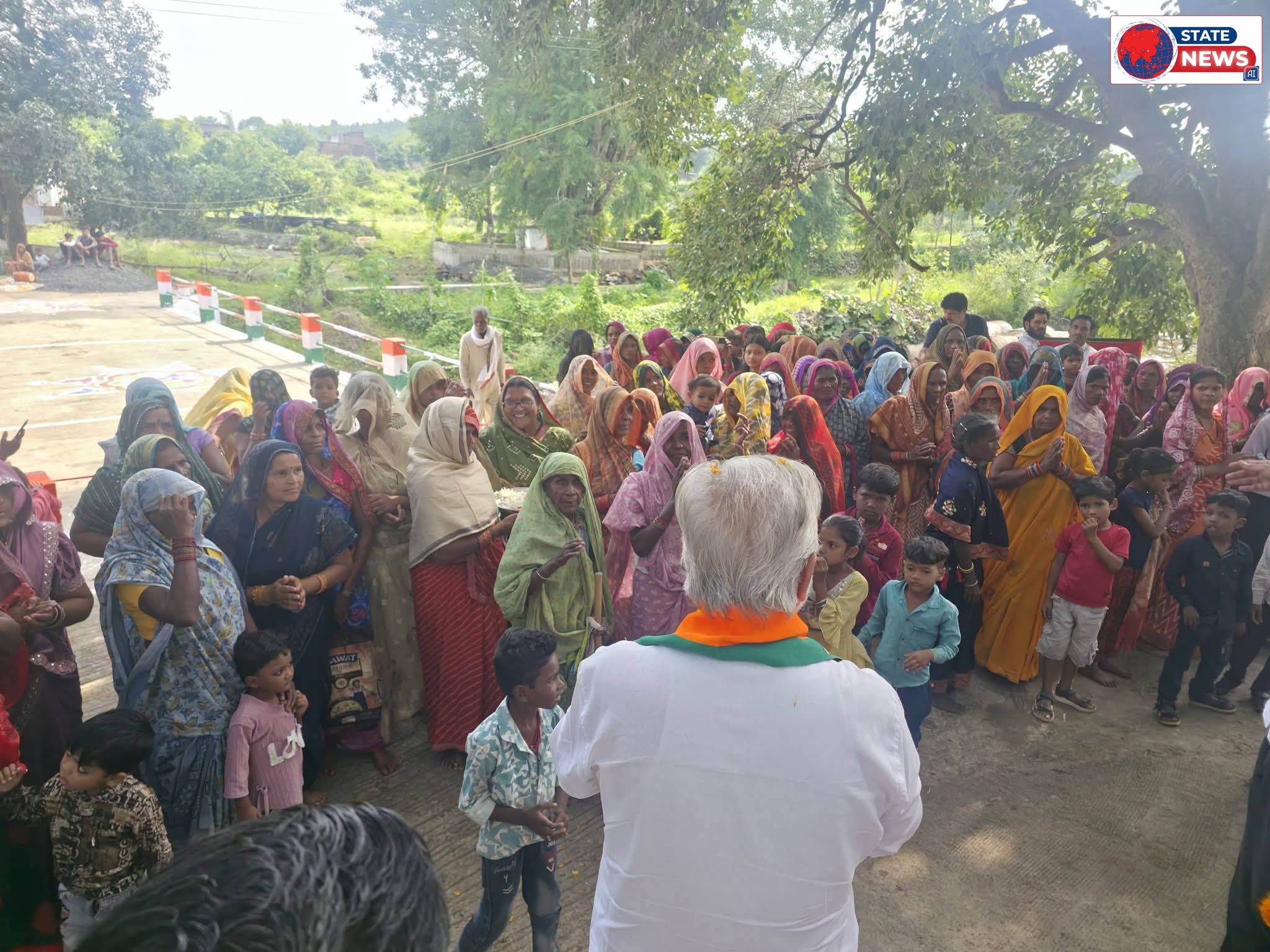 जमुनिया को मिली सौगात: ₹19 लाख की लागत से बनी पुलिया का विधायक बृज बिहारी पटेरिया ने किया लोकार्पण