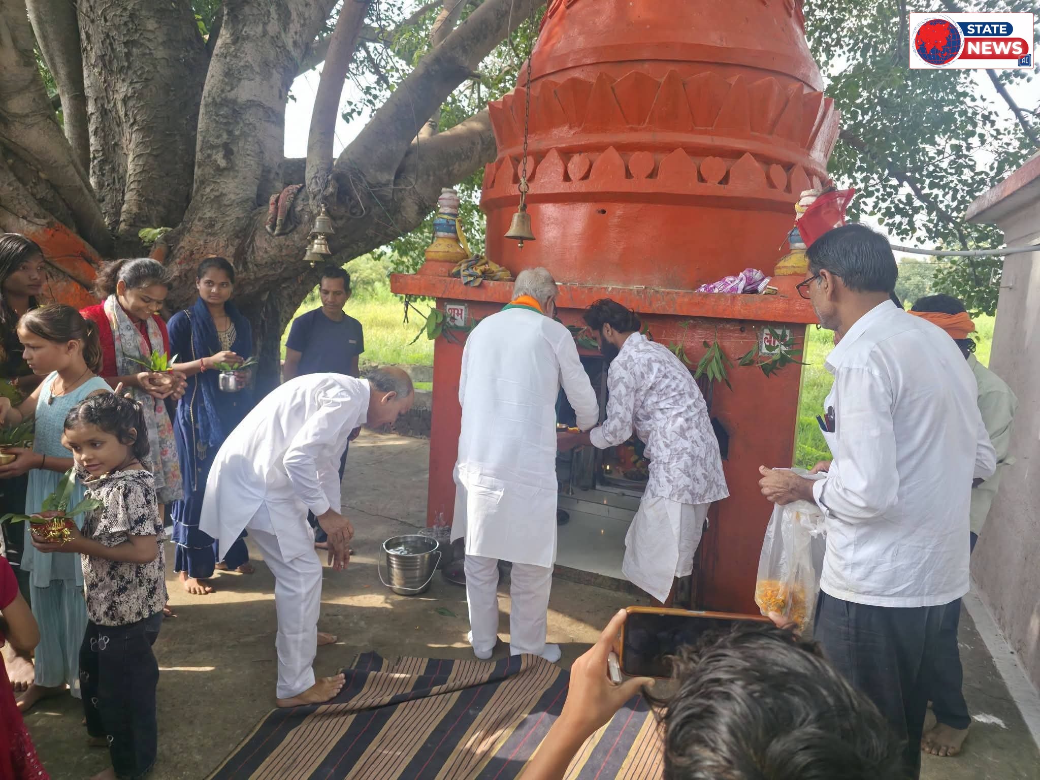 जमुनिया को मिली सौगात: ₹19 लाख की लागत से बनी पुलिया का विधायक बृज बिहारी पटेरिया ने किया लोकार्पण