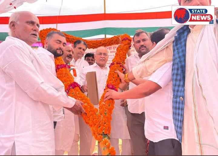 रीवा के जवा में युवा कांग्रेस का बड़ा प्रदर्शन