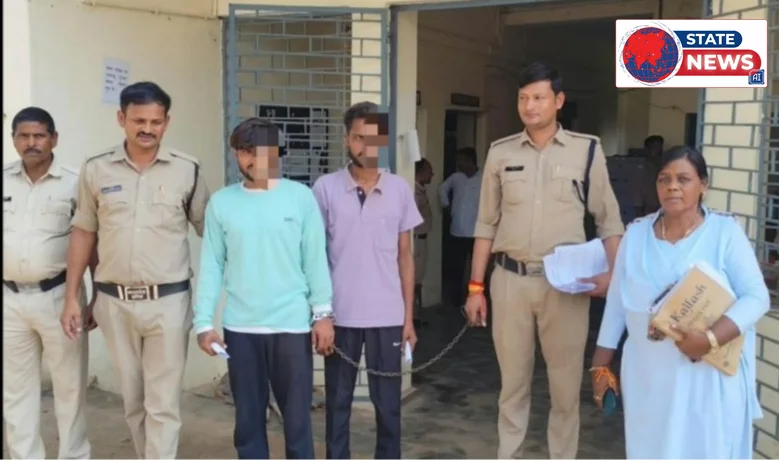 जवा पुलिस ने प्रतिबंधित 5850 नग नशीली टैबलेट के साथ दो आरोपियो को किया गिरफ्तार।