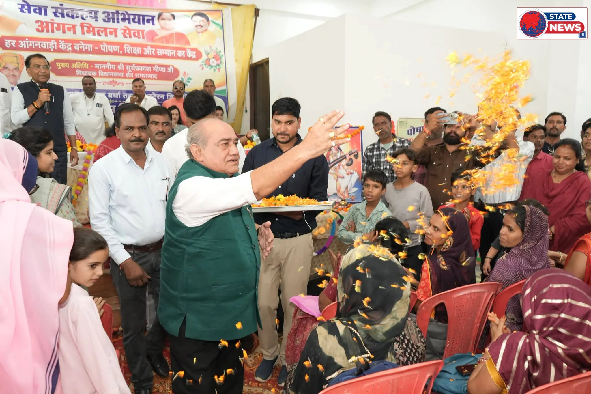 वर्धा में सजा ‘आंगन’, मातृशक्ति से मिला अपनापन