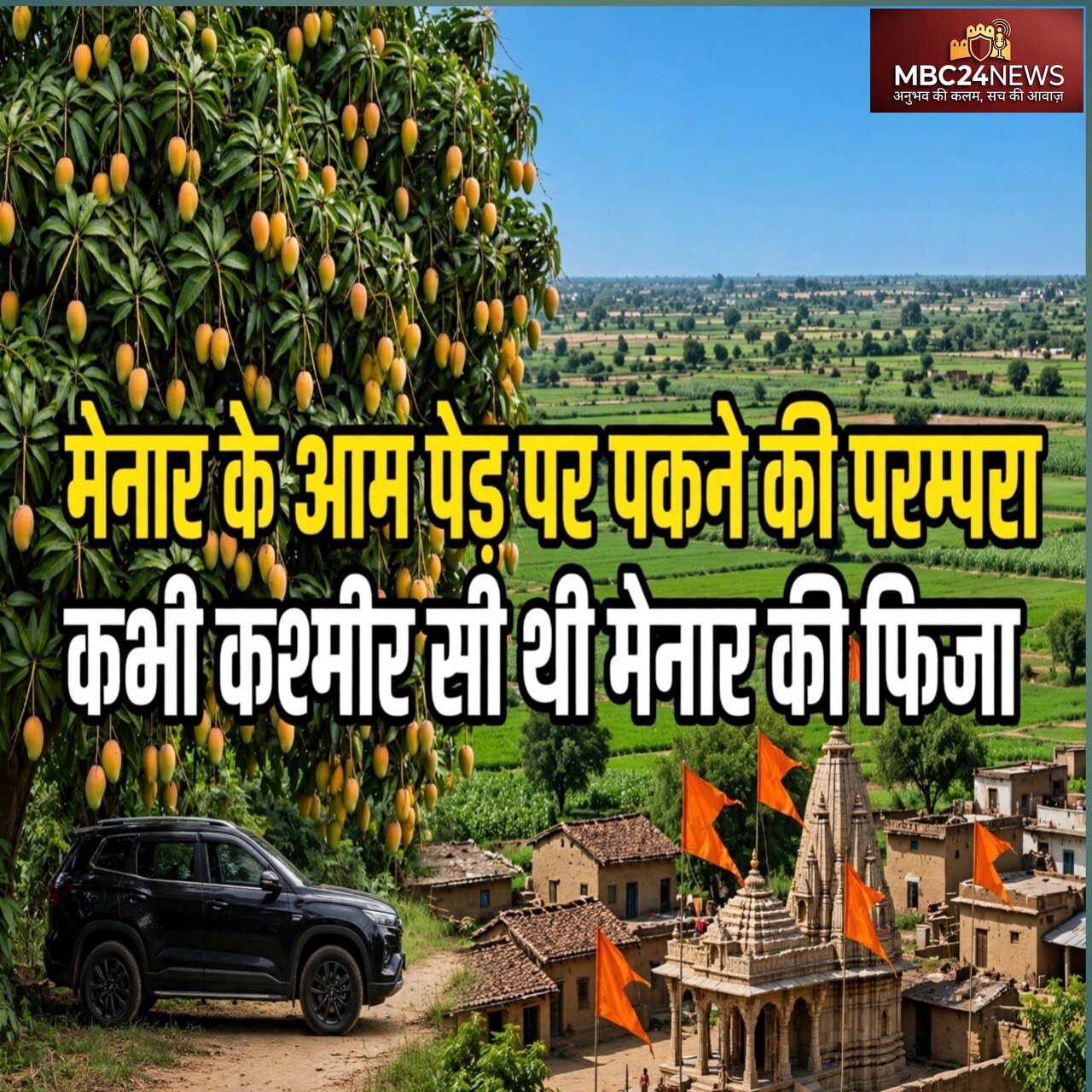कभी कश्मीर जैसी थी मेनार की फिजा! हर घर से लगता था एक आम का पौधा