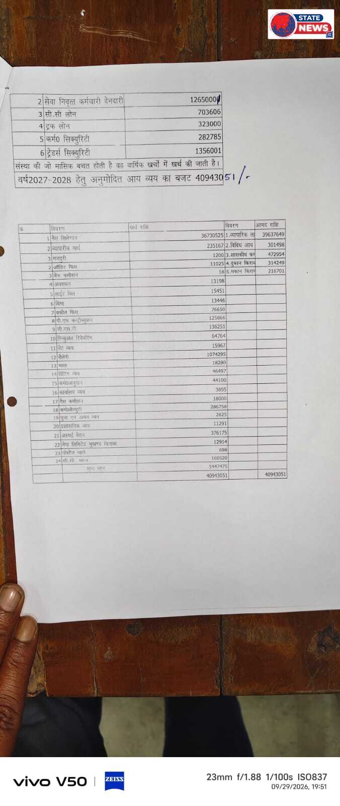 नेपानगर की प्राथमिक उपभोक्ता सहकारी भण्डार में गबन के आरोपों से संस्था के अध्यक्ष एवं संचालक मंडल ने किया इनकार।