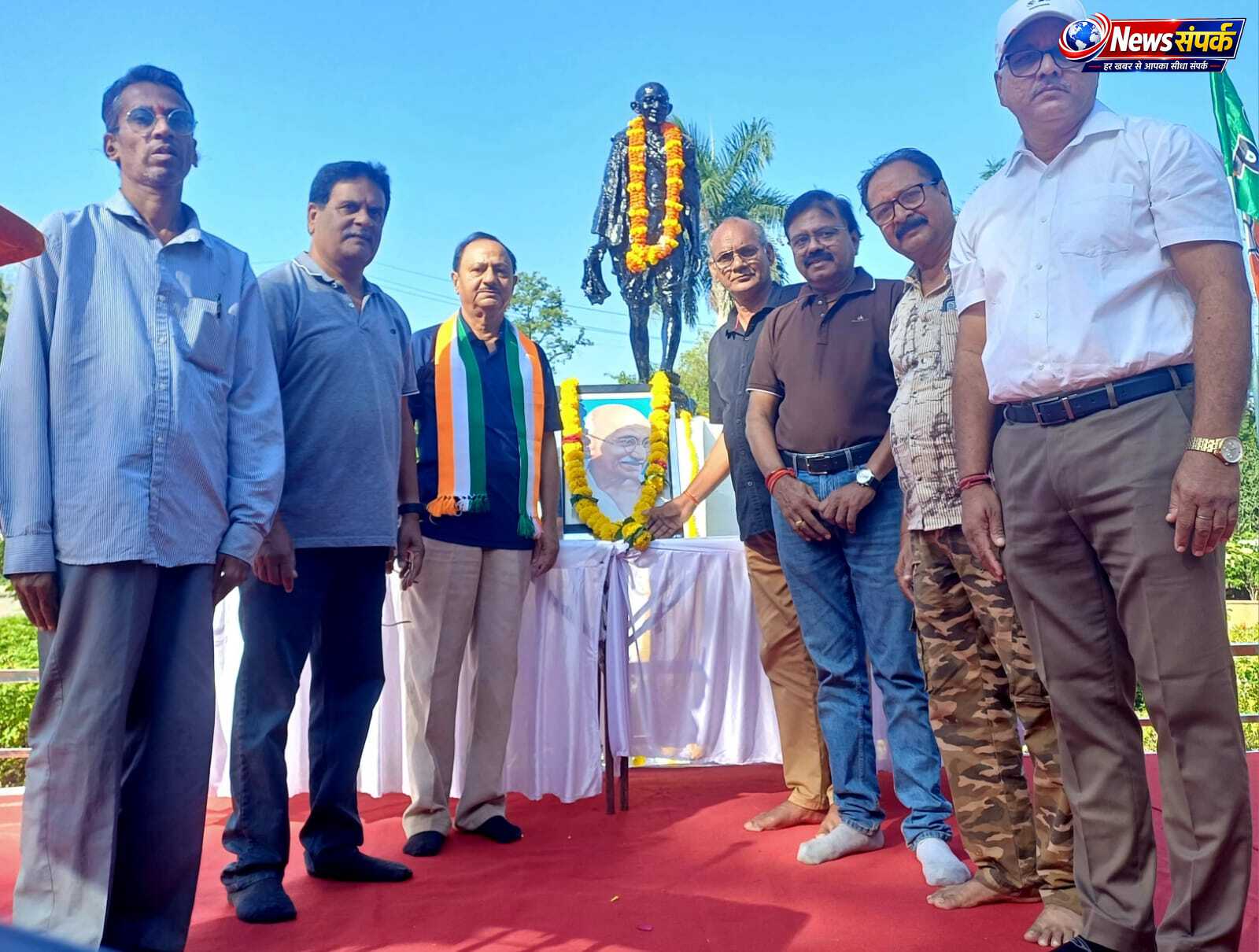 गांधी-शास्त्री जयंती पर कायस्थम ने अर्पित की श्रद्धांजलि