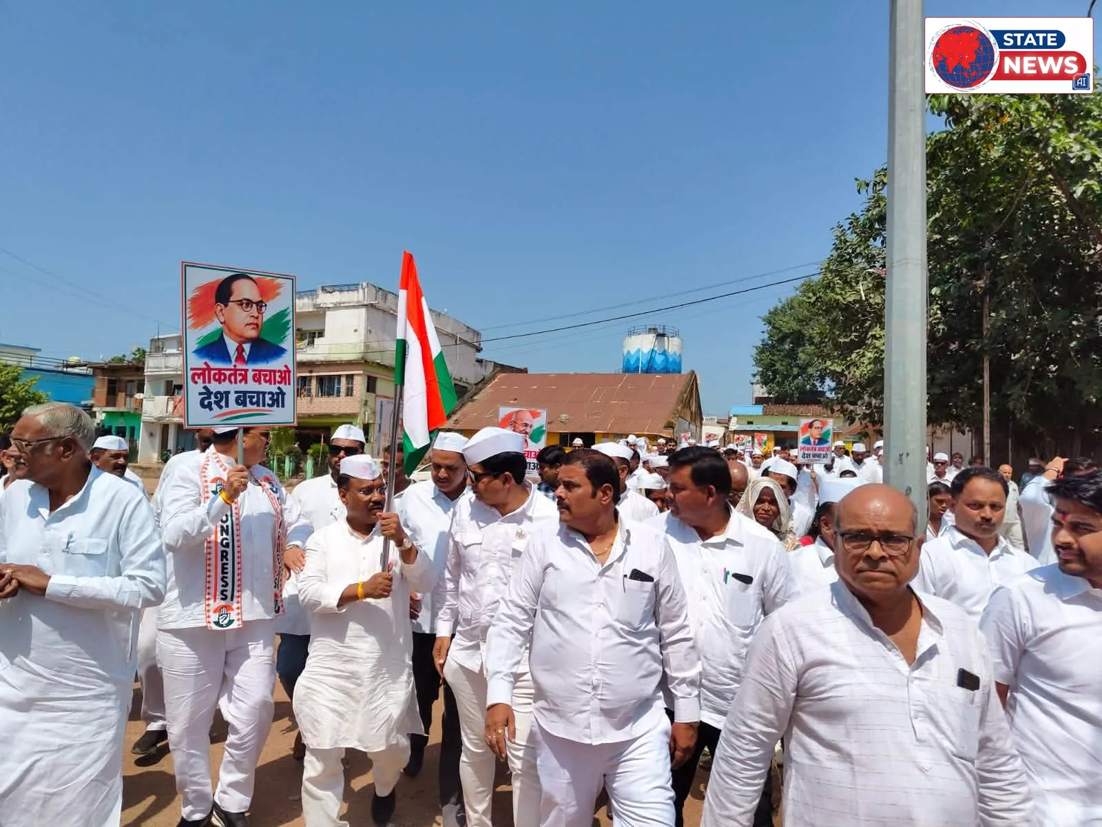 कमलेश्वर पटेल ने बुलंद की लोकतंत्र की आवाज़ — “वोट पर पहरा, तो लोकतंत्र पर पहरा”