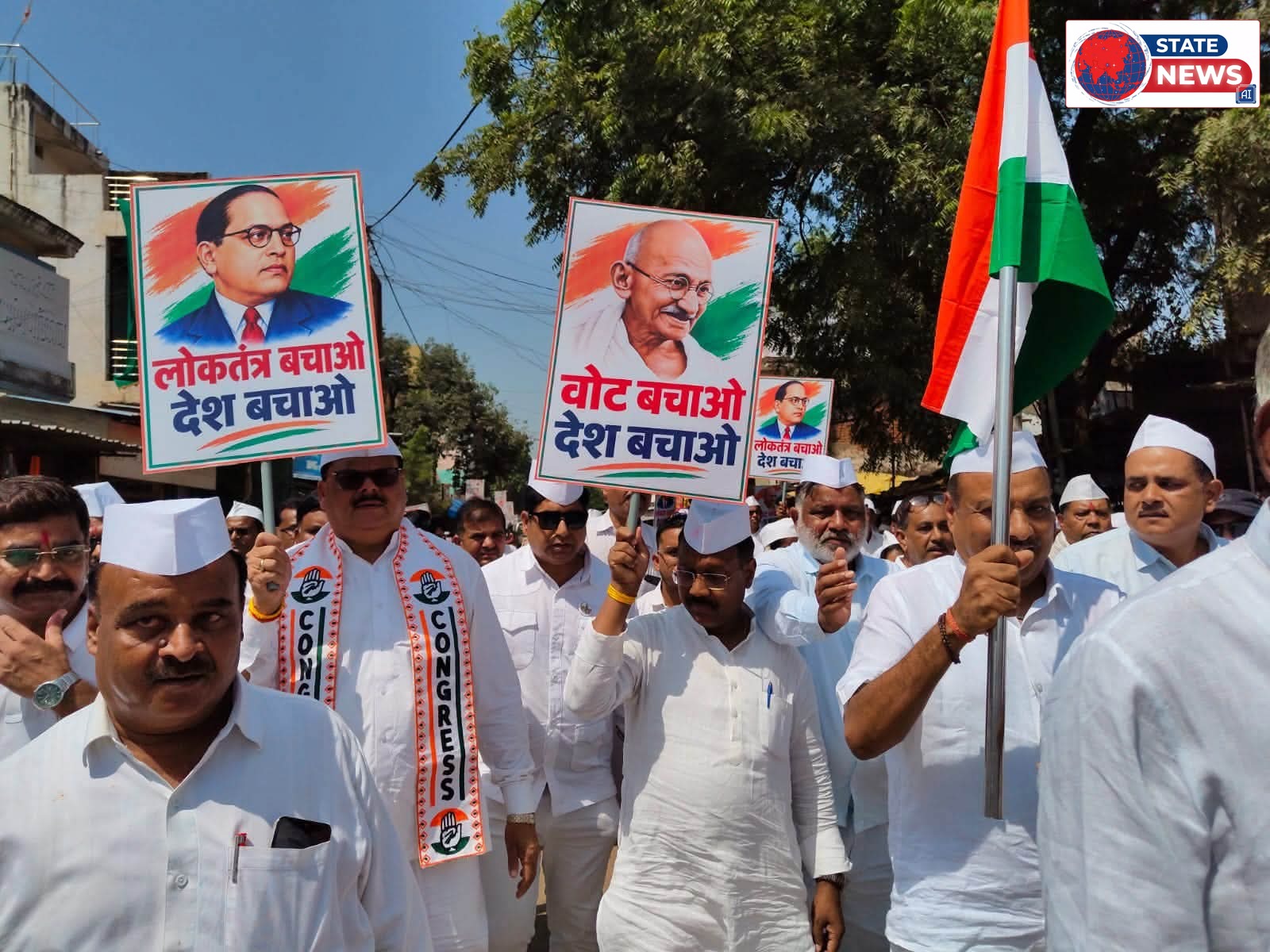 कमलेश्वर पटेल ने बुलंद की लोकतंत्र की आवाज़ — “वोट पर पहरा, तो लोकतंत्र पर पहरा”