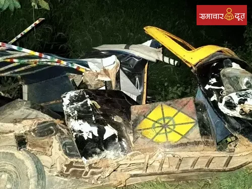 ऑटो-पिकअप में टक्कर से 3 महिलाओं की मौत 