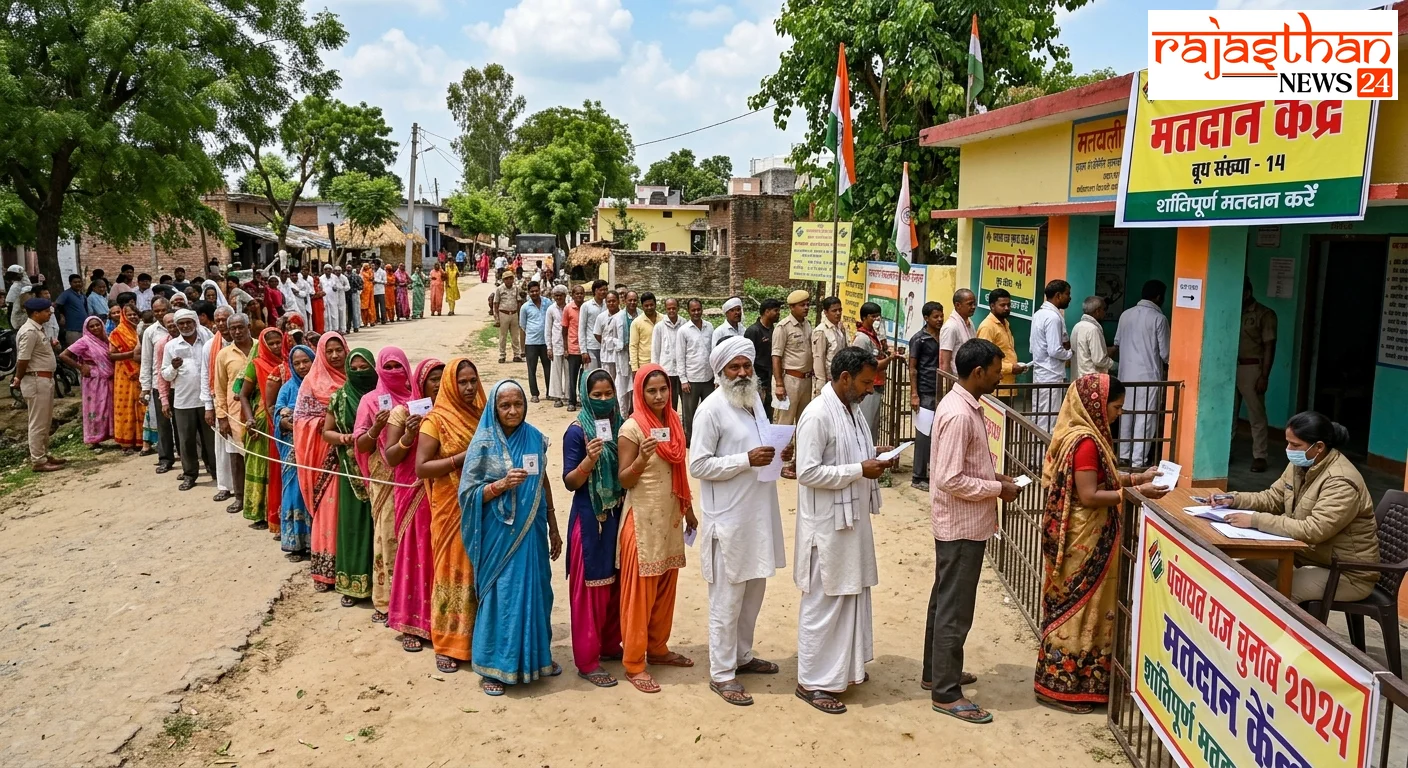 राजस्थान में 4 चरणों में पंचायतीराज चुनाव, 4.03 करोड़ मतदाता करेंगे गांव की सरकार का फैसला