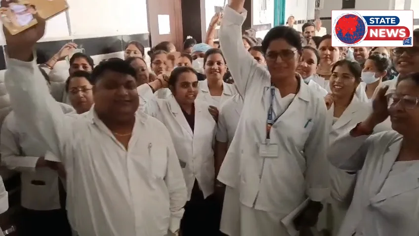 कैजुअल्टी में नर्सिंग ऑफिसर से मारपीट पर भड़का नर्सिंग संगठन