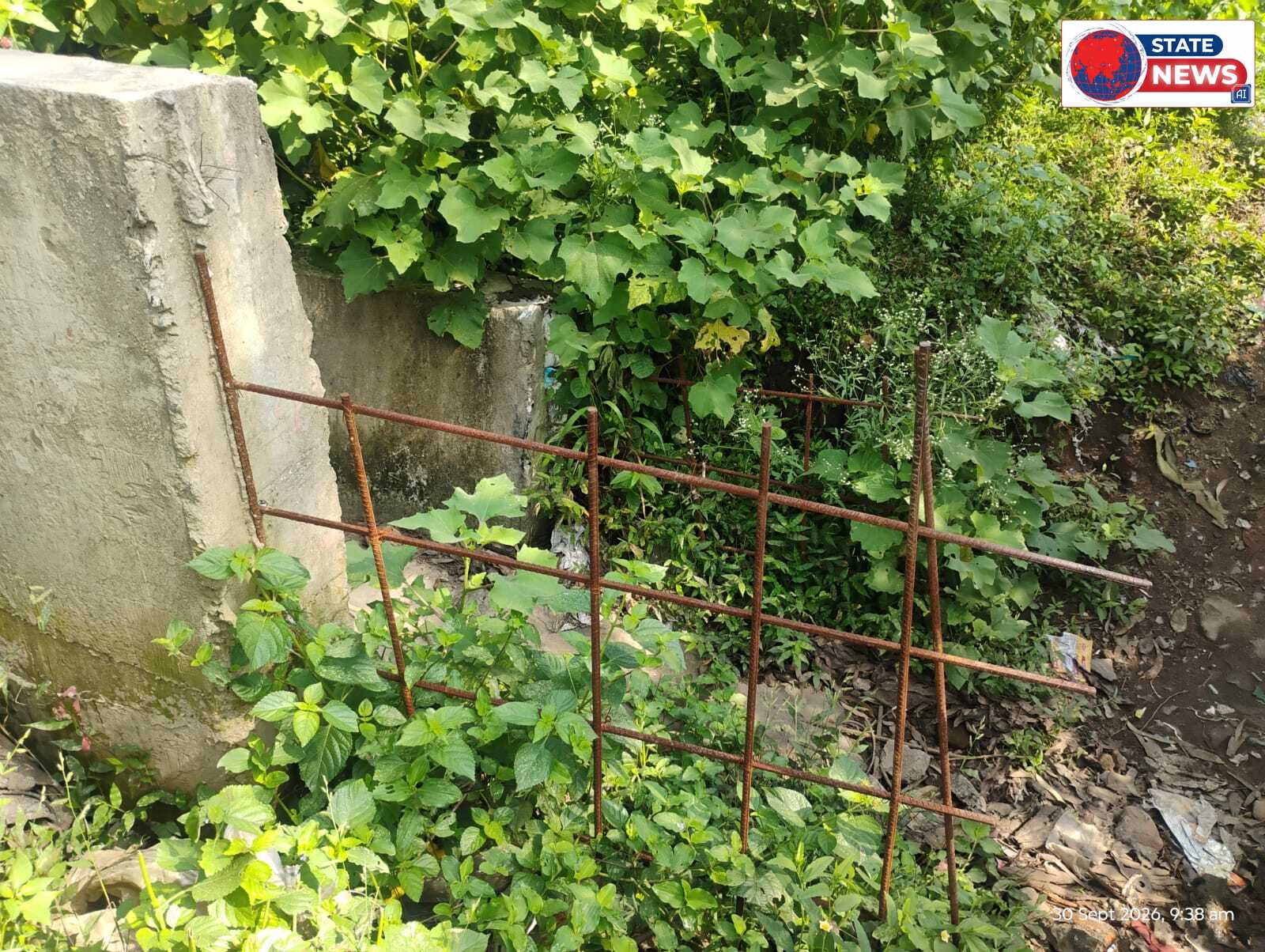 रेलवे की नाली निर्माण में मानकों की अनदेखी