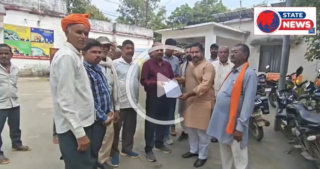 खरीफ फसल गिरदावरी और पंजीयन को लेकर किसानों की चिंता, एसडीएम को सौंपा ज्ञापन