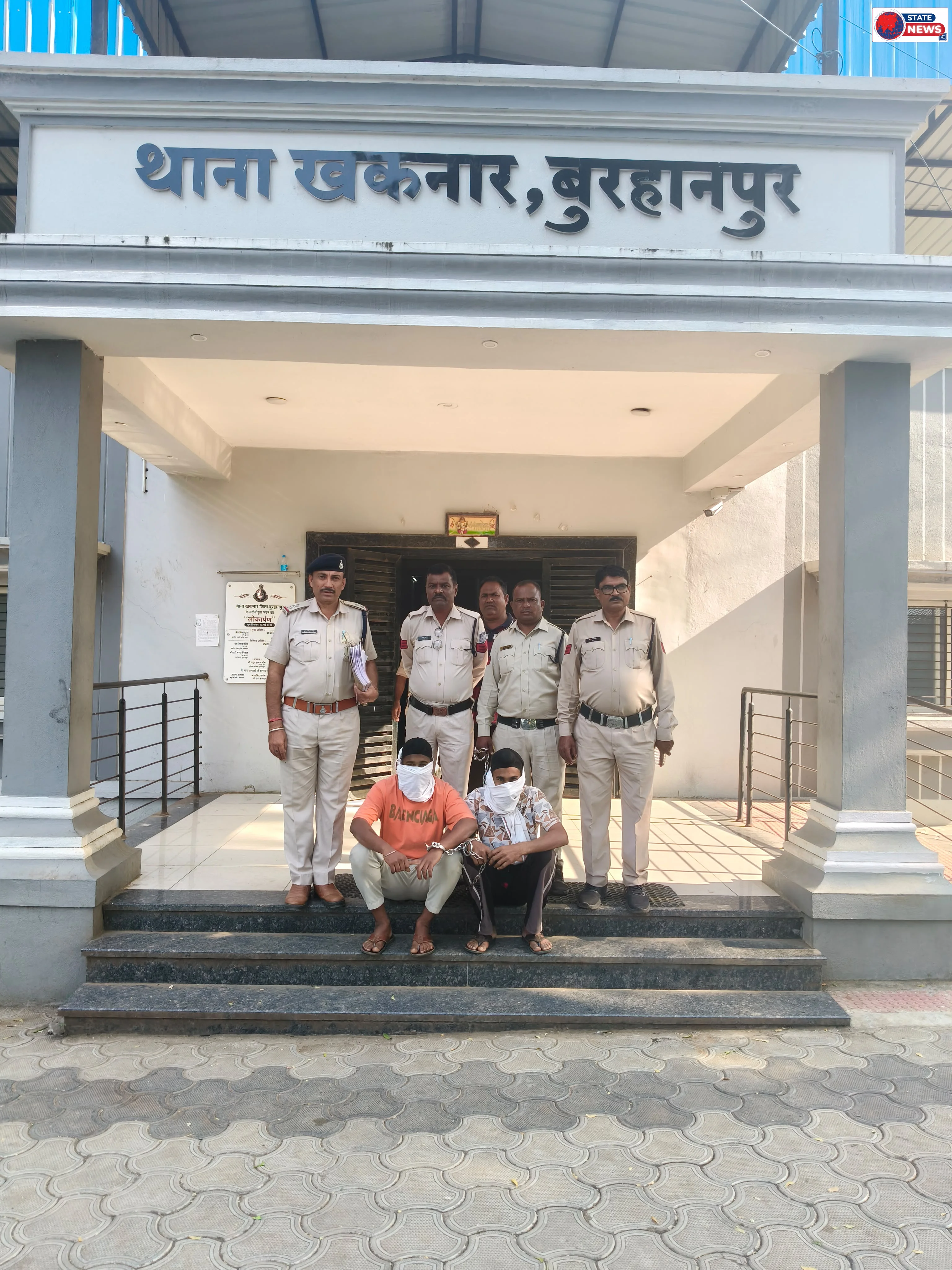खकनार थाना अंतर्गत अवैध हतियार तस्कर मामले में फरार चल रहे दो आरोपी को किया गरप्तार