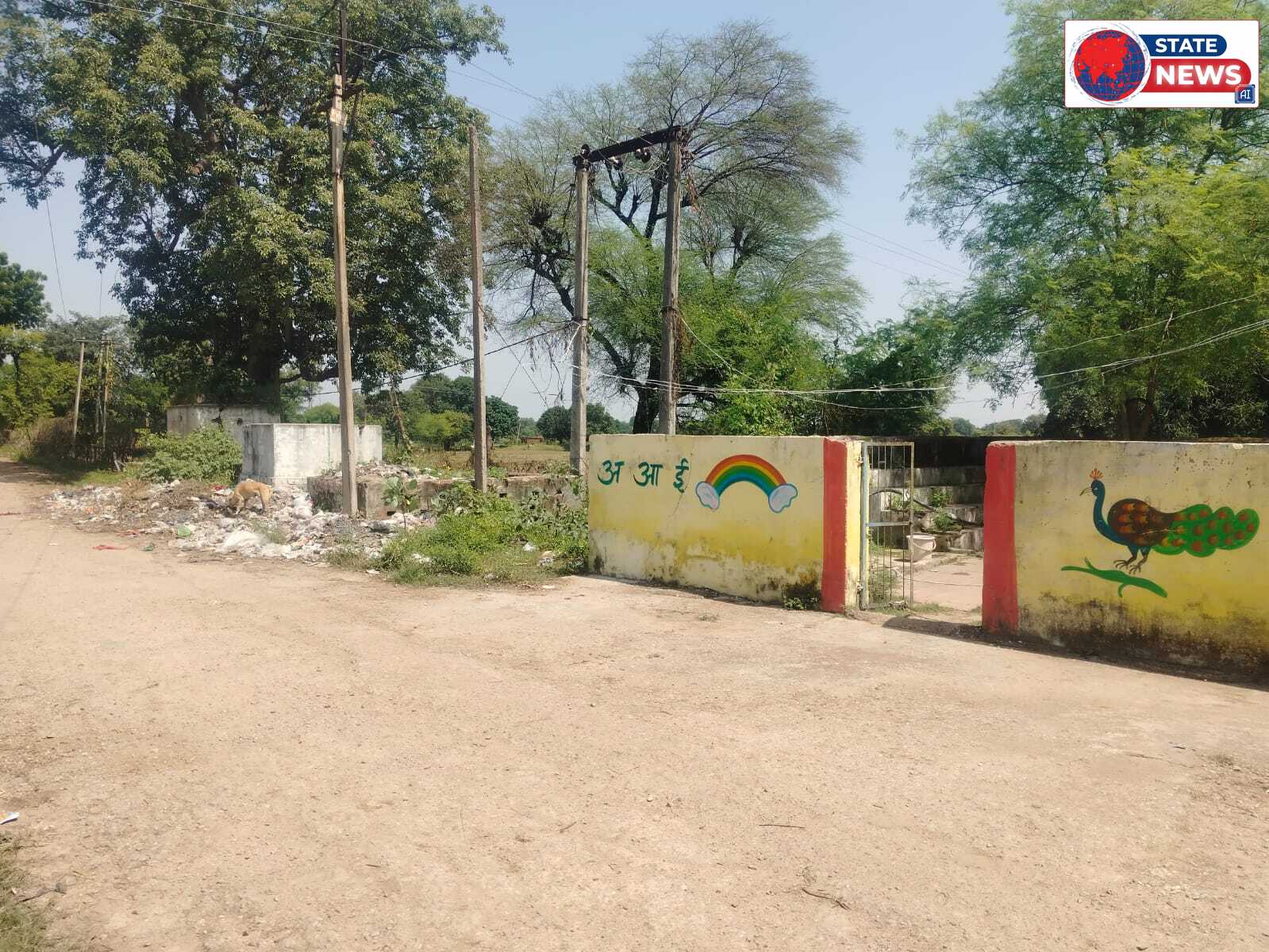 धरातल पर कचरा कागजों में सफाई का दावा