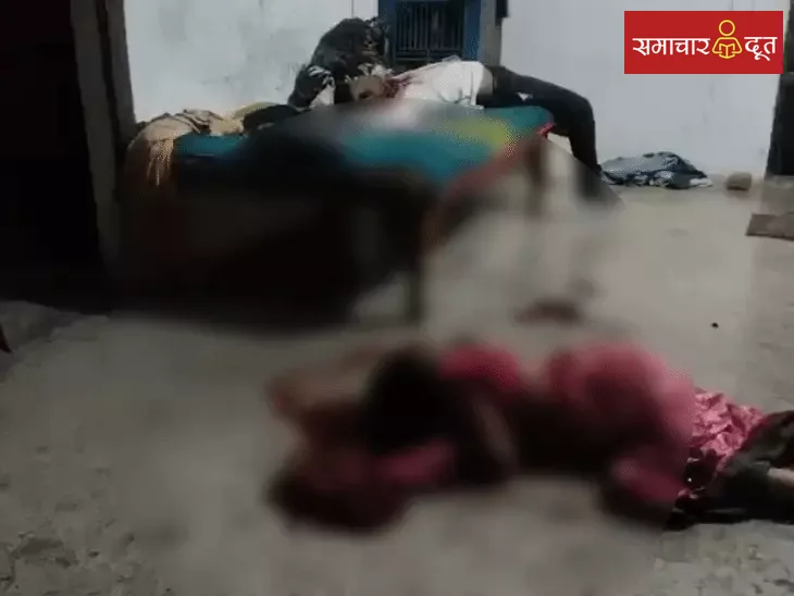 डोंगरगढ़ में घर में घुसकर मां-बेटे की हत्या:बेटी पर भी धारदार हथियार से हमला, हालत गंभीर; ग्रीन कॉरिडोर बनाकर रायपुर रेफर किया गया