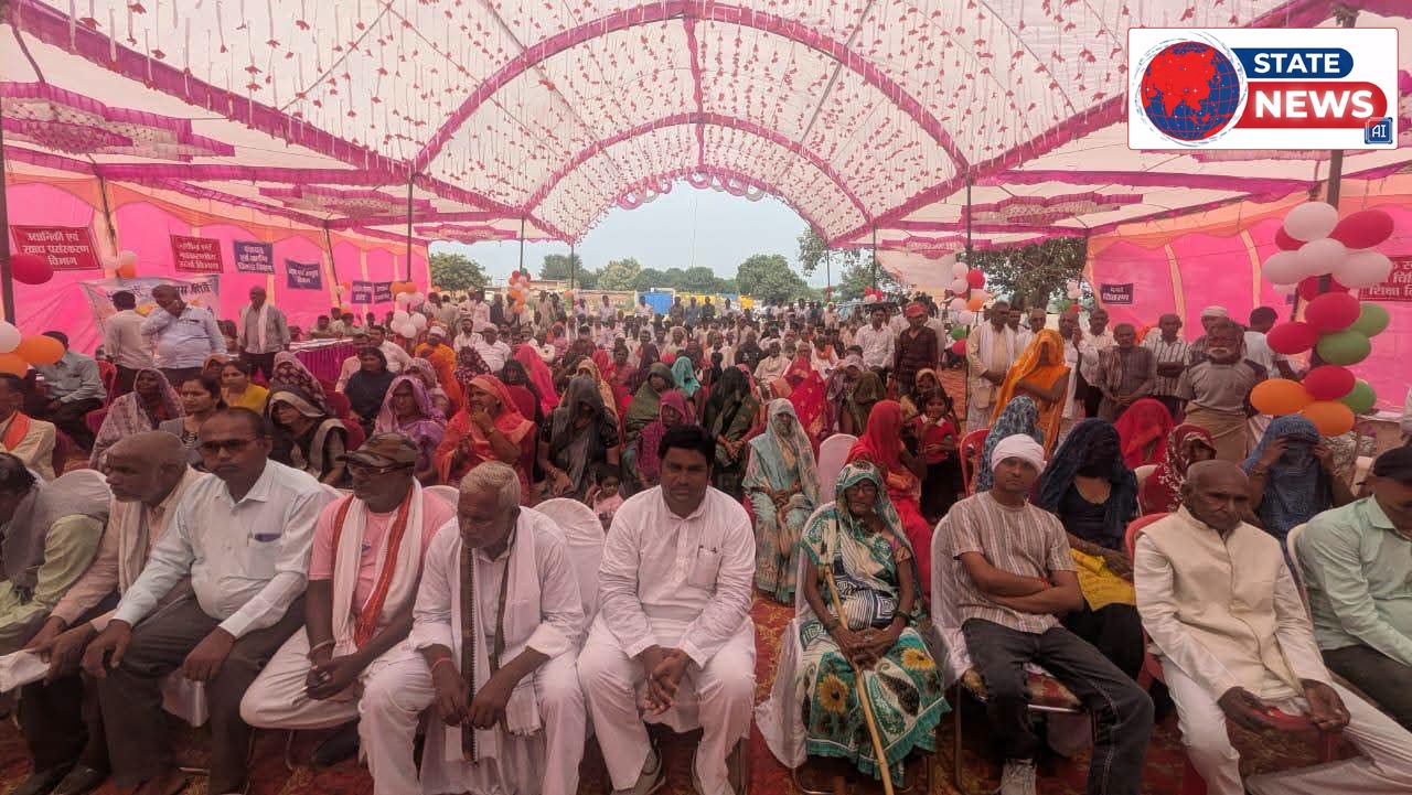 विधायक सिद्धार्थ तिवारी ‘राज’ ने ग्राम ककरहा में मुख्यमंत्री जन विश्वास अभियान के तहत सुनीं ग्रामीणों की समस्याएं