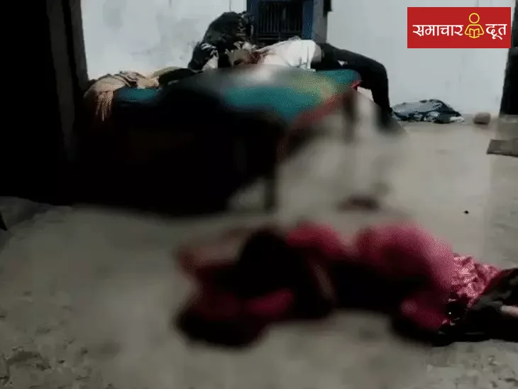 घर में घुसकर मां-बेटे का मर्डर:भतीजे ने बेटी पर भी कुल्हाड़ी से हमला किया; जादू-टोने के शक में वारदात, डोंगरगढ़ में 3 अरेस्ट