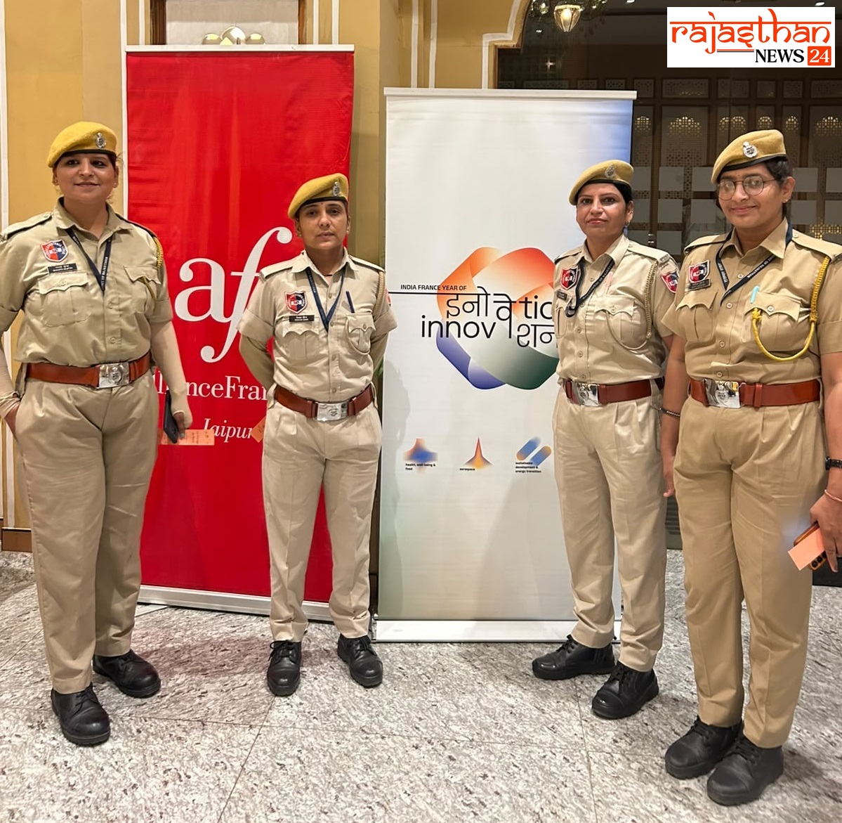 पर्यटकों से संवाद की नई तैयारी, राजस्थान पुलिस के जवान सीख रहे फ्रेंच, जयपुर के संगीत समारोह में दिखी सांस्कृतिक साझेदारी