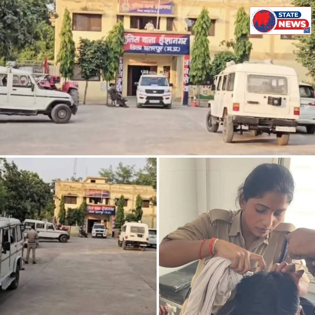छतरपुर , पहाड़गांव के ईशानगर थाना क्षेत्र के पहाड़गांव में मूर्ति विसर्जन को लेकर दो पक्षों में जमकर पत्थरबाजी और लाठी-डंडे चले। 