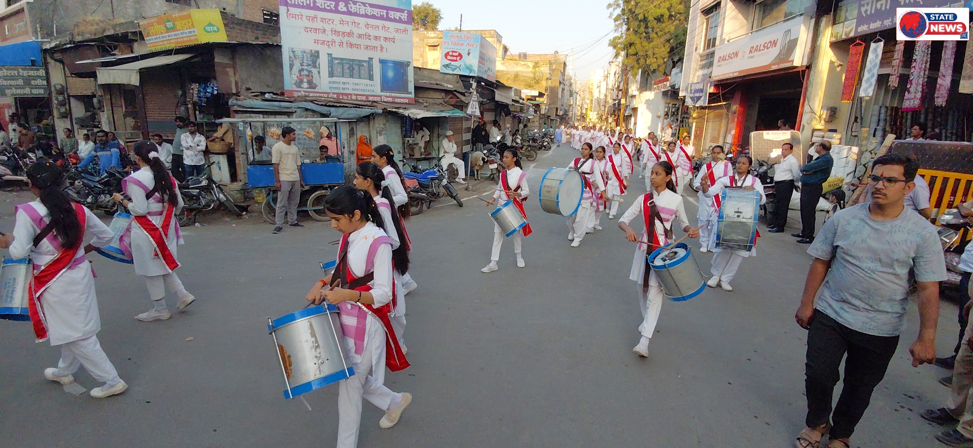 राष्ट्रीय स्वयंसेविकाओं ने दिखायी एकता का जज्बा