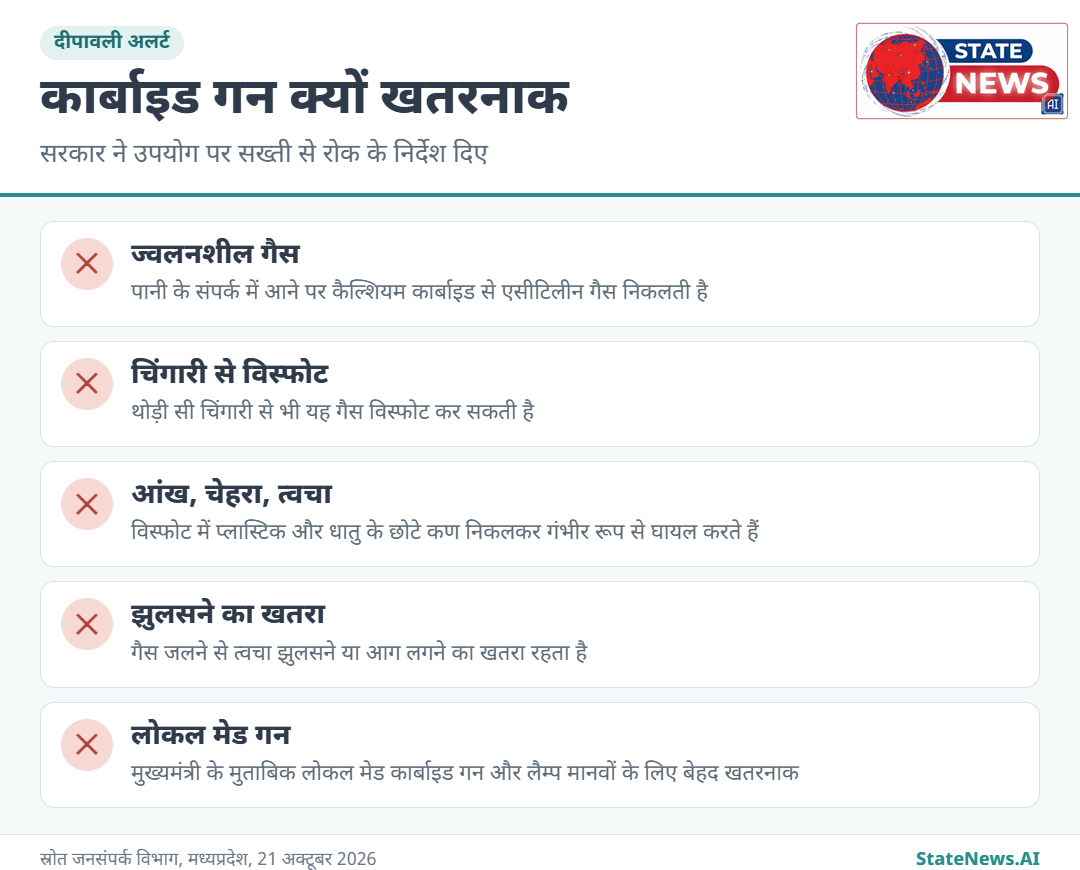 ग्राफिक से समझिए, कार्बाइड गन के 5 बड़े खतरे