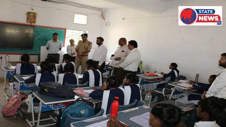 बुरहानपुर: कलेक्टर और एसपी ने नेपानगर क्षेत्र में शासकीय संस्थानों की व्यवस्थाओं का लिया जायजा
