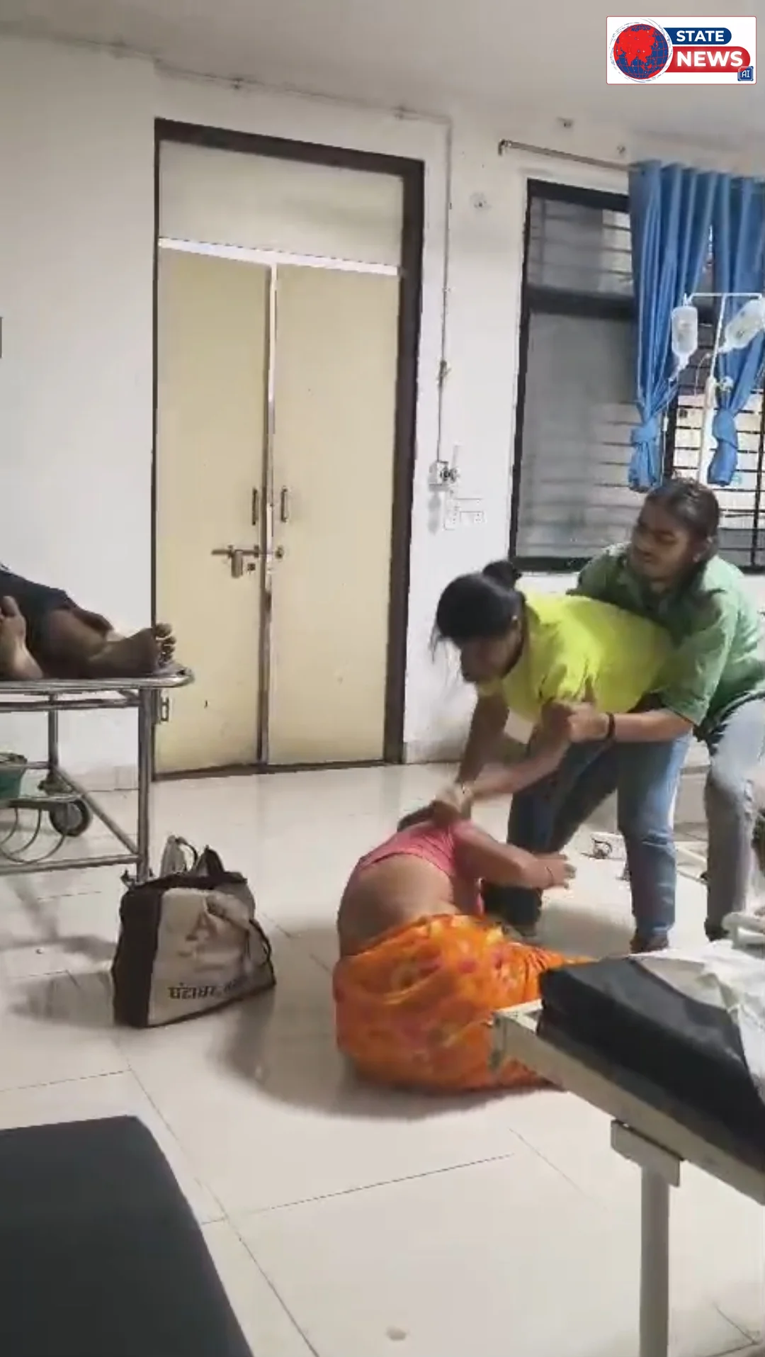 जमीनी विवाद में खूनी संघर्ष अस्पताल में भी भिड़े दोनों पक्ष पुलिस ने मारपीट की धाराओं में मामला दर्ज कर जांच में लिया 