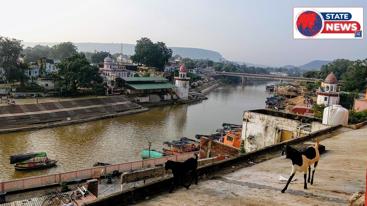 चित्रकूट में मंदाकिनी नदी का रामघाट
