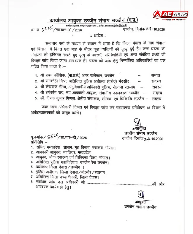 देवास में 20 दिनों के भीतर 13 संदिग्ध मौतों से हड़कंप: परिजनों का आरोप— जहरीली शराब ने ली जान, छिनी आंखों की रोशनी; प्रशासन ने किया खारिज