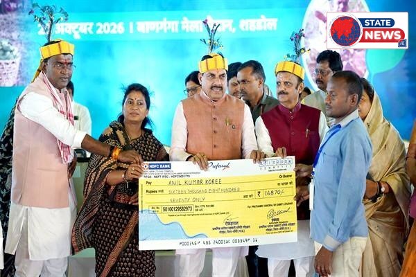 शहडोल में 9.77 लाख तेंदूपत्ता संग्राहकों को ₹22.89 करोड़ बोनस, ₹462 करोड़ के 134 कामों की सौगात