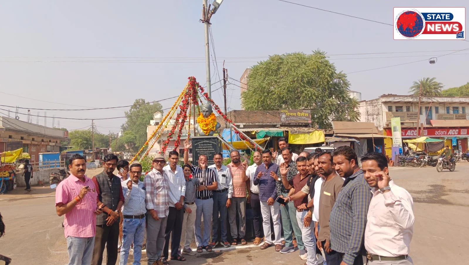 मुंगावली में धूमधाम से मनाई गई अमर शहीद गणेश शंकर विद्यार्थी की 136वीं जयंती