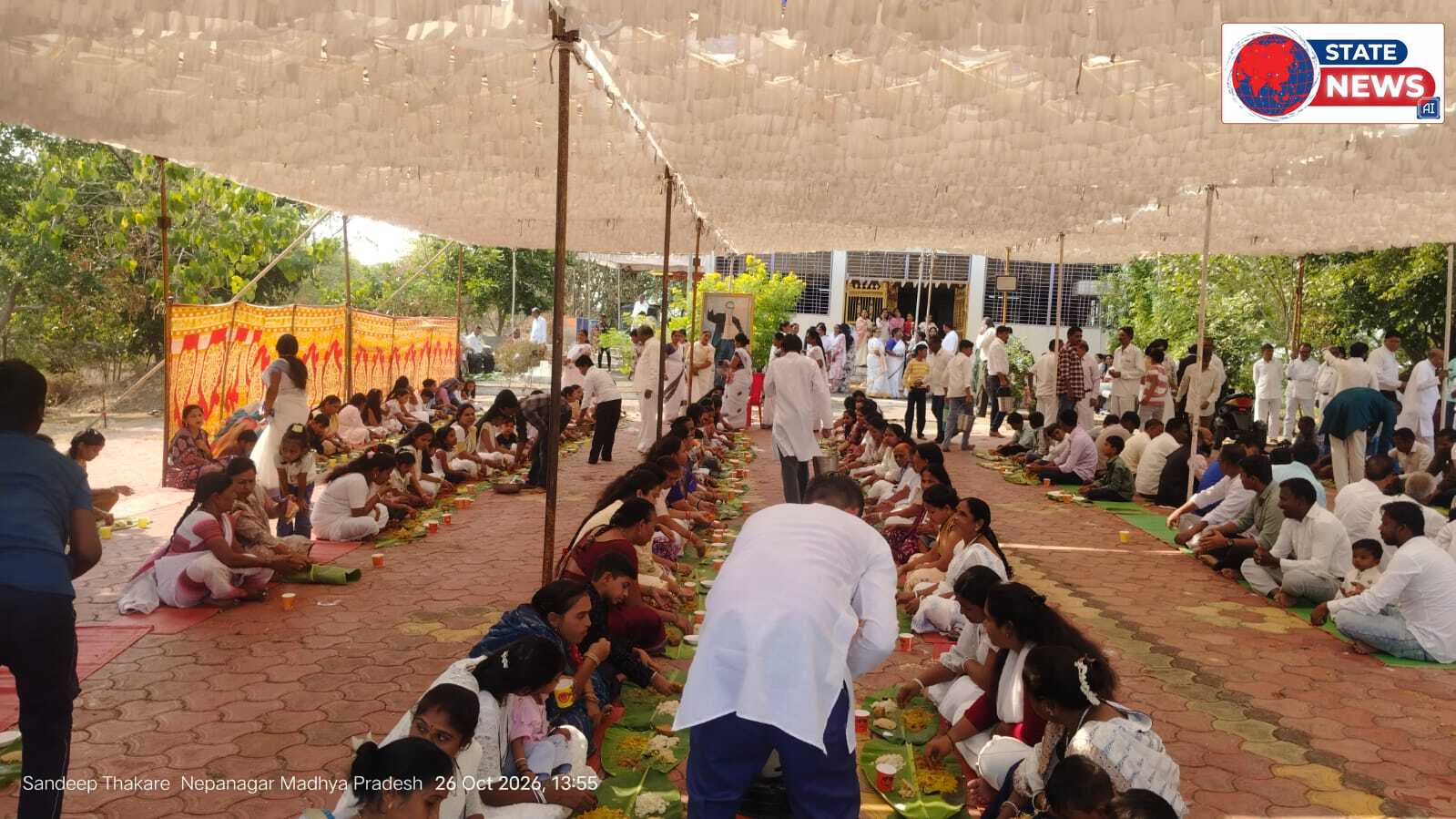 श्रद्धा बुद्ध विहार पर वर्षावास का हुआ समापन।