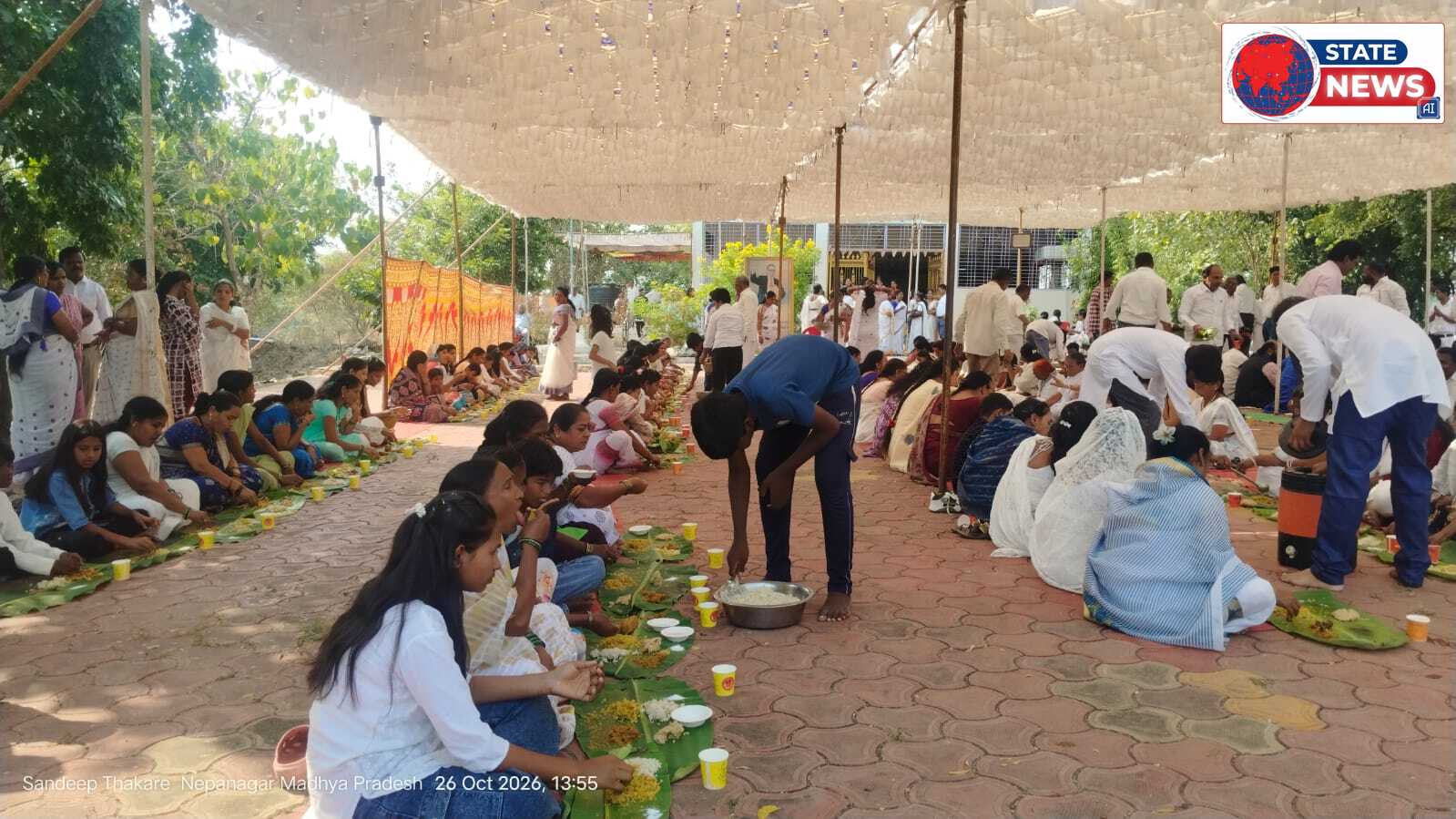 श्रद्धा बुद्ध विहार पर वर्षावास का हुआ समापन।