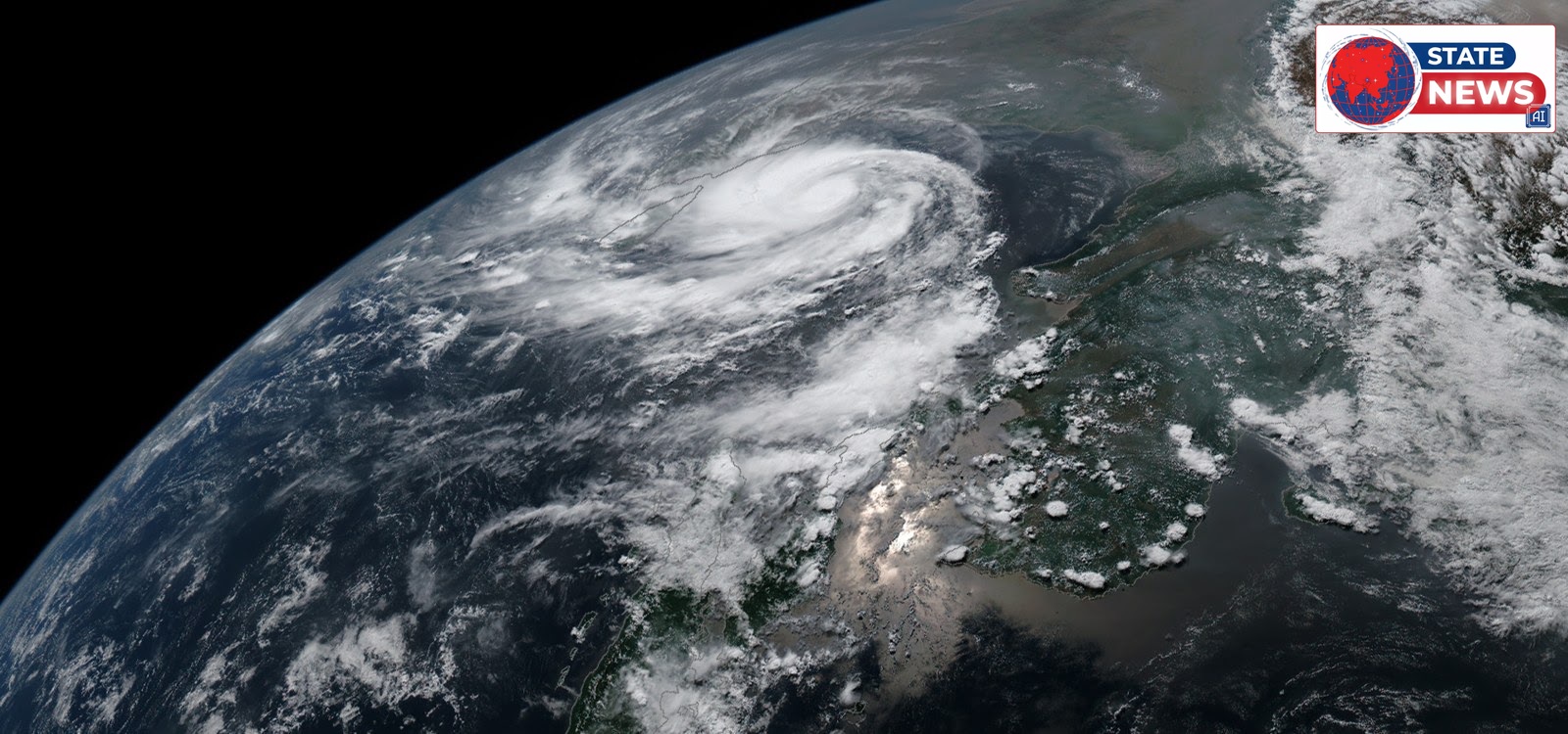 Satellite image of a tropical cyclone over the Bay of Bengal, file photo