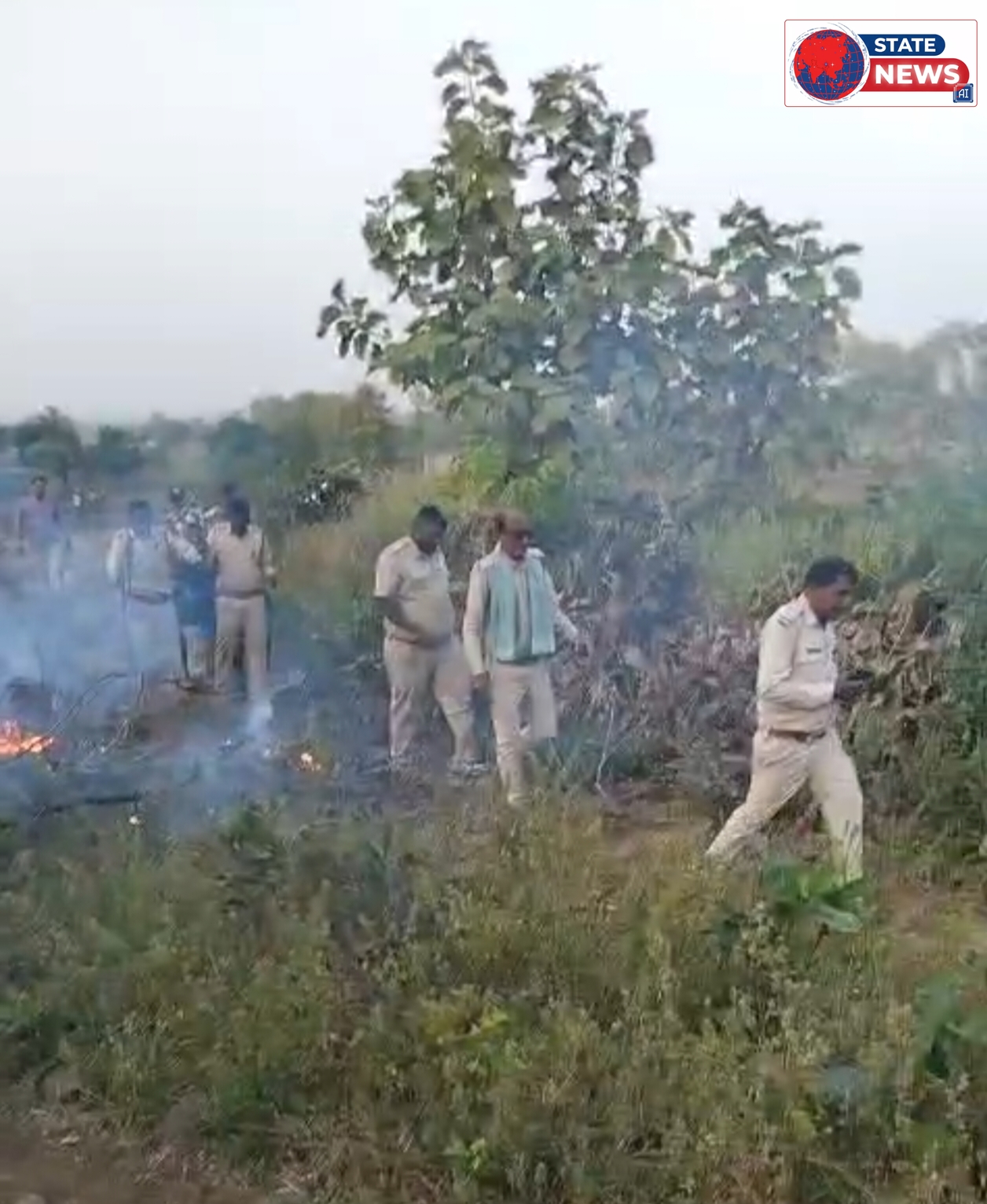 वन भूमि पर कब्जे की कोशिश नाकाम, 3 जगह पहुंचा वन अमला; कंधी में हटाई बाड़