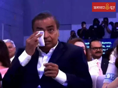 जियो की शानदार लिस्टिंग पर भावुक हुए मुकेश अंबानी: रिलायंस बना भारत का सबसे बड़ा व्यापारिक समूह