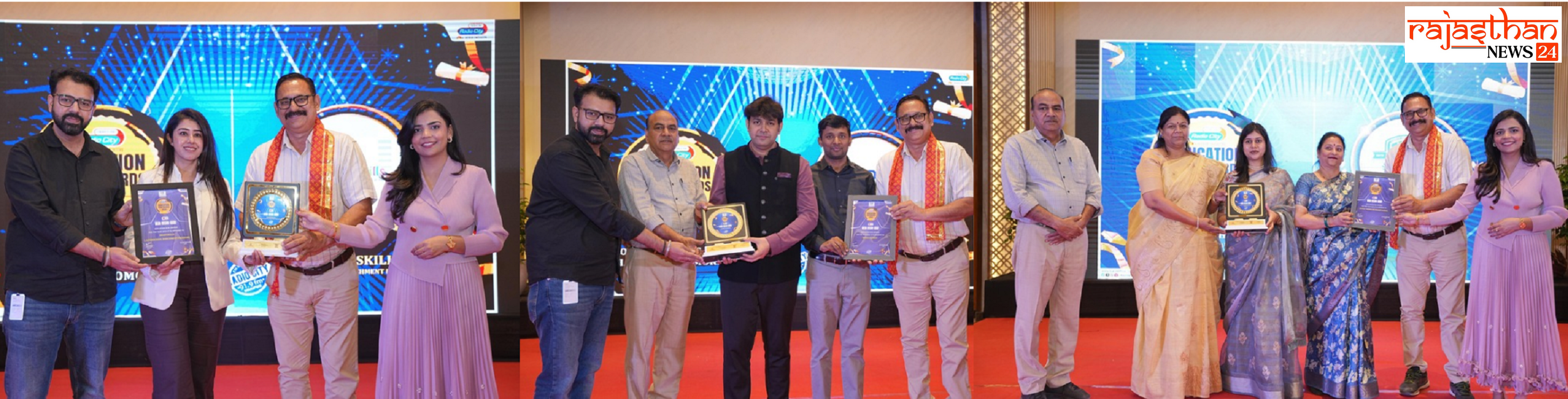 रेडियो सिटी एजुकेशन आइकॉन अवॉर्ड्स 2026 में शिक्षा जगत की 55 शिक्षण संस्थाओं का हुआ सम्मान