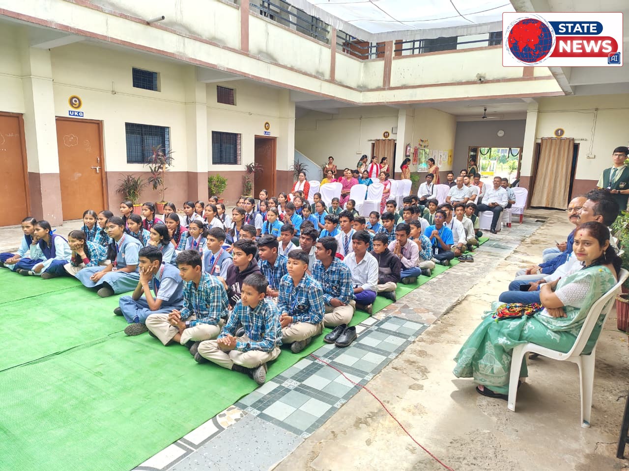  संस्कार विद्यालय मे बाल विज्ञान सम्मेलन, सौसर*