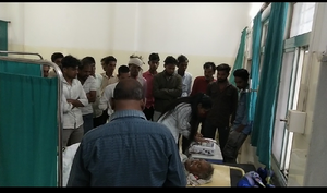 मालथौन सागर रोड पेट्रोल पंप के पास अज्ञात वाहन की टक्कर से पूर्व जनपद सदस्य की हुई मौत।