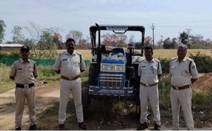 अवैध रेत उत्खनन पर इंदवार पुलिस की प्रभावी कार्यवाही