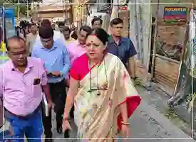 বর্ষার আগেই তৎপরতা, কৈখালি-হলদিরামে জল জমা রুখতে কড়া নির্দেশ পুরমন্ত্রী অগ্নিমিত্রার