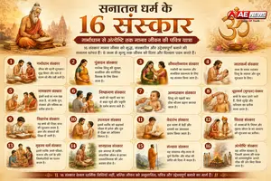 सनातन धर्म के 16 संस्कार – गर्भाधान से अंत्येष्टि तक मानव जीवन की पवित्र यात्रा